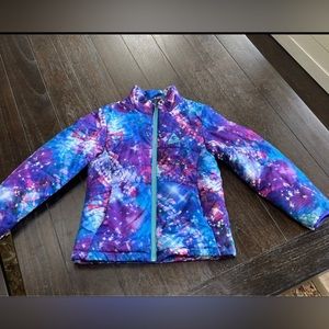 Girls galaxy coat